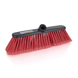 BROOM HEAD SOFT RED 12"