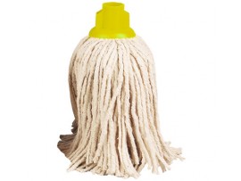 MOP HEAD PLASTIC SOCKET YELLOW 12PY