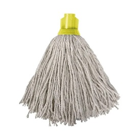 MOP HEAD PLASTIC SOCKET YELLOW 14PY