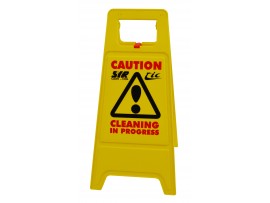 SIGN WET FLOOR PLASTIC FOLDING A FRAME