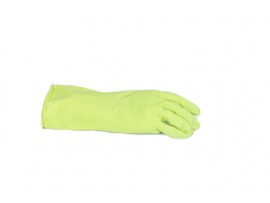GLOVES RUBBER HOUSEHOLD GREEN SMALL