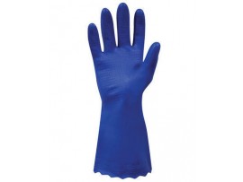 GLOVES PVC PURA HYPO ALLERGENIC BLUE LRG