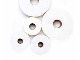 ROLL TOWEL CONTROL 2PLY WHITE 175M