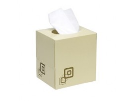 TISSUE CUBED WHITE 2PLY 70SHEET