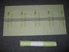 LINER BIN COMPOSTABLE GREEN 7LT