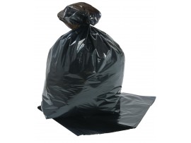 SACK COMPACTOR BLACK 20X38X46" 20KG+