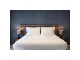 COVER DUVET COMFORT CAIRO WHITE SINGLE