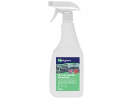 SANITISER ALL PURPOSE UNFRAGRANCED RTU