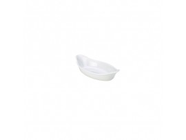 DISH EARED OVAL GENWARE 22CM