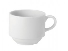 CUP STACKING PURE WHITE 7OZ