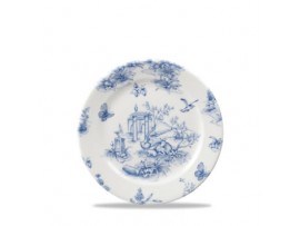 VINTAGE PRINTS PLATE TEA PRAGUE TOILE 6.5"