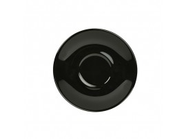 SAUCER GENWARE BLACK 16CM