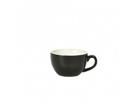 CUP BOWL SHAPED GENWARE BLACK 250ML