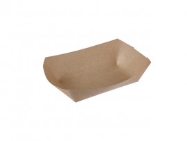 TRAY FOOD PAPER KRAFT 2.5LB