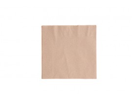 NAPKIN UNBLEACHED 2PLY 33CM