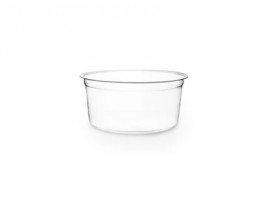 CONTAINER DELI ROUND CLEAR PLA 12OZ