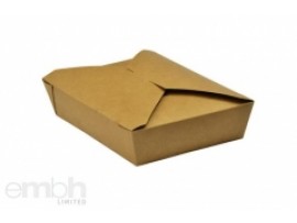 BOX FOOD TAKEAWAY NO.2 KRAFT 1500ML