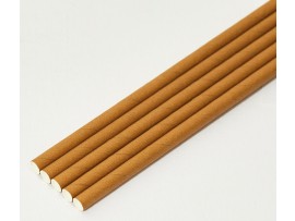 STRAW PAPER KRAFT 8" 200X6MM