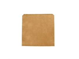 BAG FLAT KRAFT RECYCLED 8.5 X 8.5"