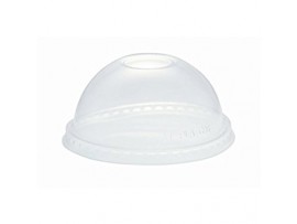 LID DOME STRAW HOLE CLEAR 96MM