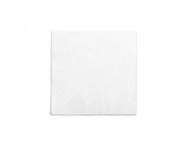 NAPKIN 33CM 2PLY WHITE VEGWARE