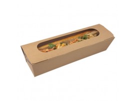 BOX BAGUETTE TUCK TOP KRAFT