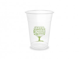 CUP COLD PLA STANDARD GREEN TREE 20OZ