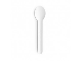 SPOON PAPER COMPOSTABLE 6.2 INCH