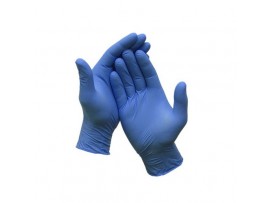 GLOVE NITRILE ULTRAFLEX POWDER FREE BLUE M