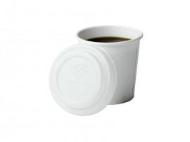 LID SIP HOT CUP WHITE 6 OZ
