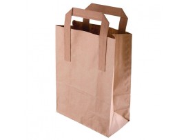 BAG TAKEAWAY KRAFT LARGE 305X254X140MM