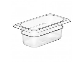 GASTRONORM CAMBRO POLYCARB CLEAR 1/9 100MM