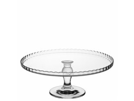 PLATE FOOTED UPTURN GLASS 12.5"