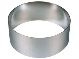 RING FOOD STAINLESS STEEL 60X45mm