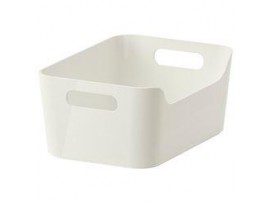 BOX STORAGE VARIERA GREY 24X17CM