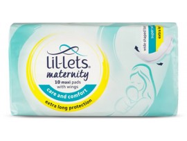 LIL-LETS MAXI MATERNITY PADS 10S