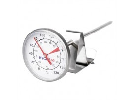 THERMOMETER MILK FROTHING DIAL 45X125MM