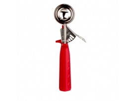 DISHER TRIANGLE HANDLE RED 1.33OZ