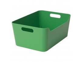 BOX STORAGE VARIERA WHITE WITH HANDLES