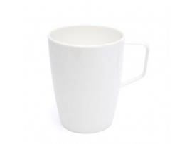 BEAKER WITH HANDLE WHITE 9OZ 250ML