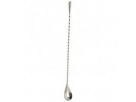 SPOON BAR TEARDROP SPIRALLED SHAFT 40CM