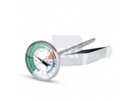 THERMOMETER MILK FROTHING DIAL 45X130MM
