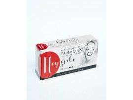 HEY GIRLS TAMPON NO APPLICATOR SUPER 16S