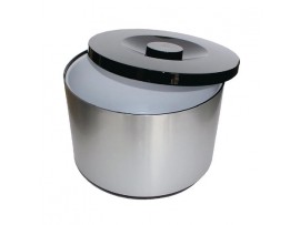BUCKET ICE & LID PLASTIC METALLIC 10LT