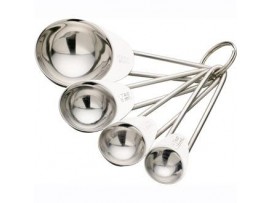 SET MEASURING SPOON S/S 4 PIECE