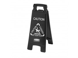 SIGN MULTI-LINGUAL CAUTION 2-SIDED