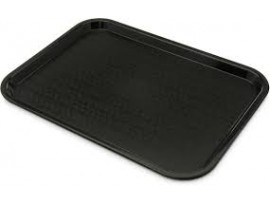 TRAY FOOD SERVICE BLACK 12 X 16"