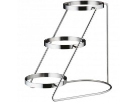 STAND CEREAL STAINLESS 3 TIER