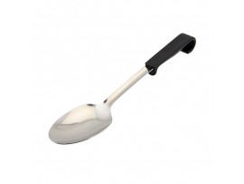 SPOON SERVING BLACK HANDLE