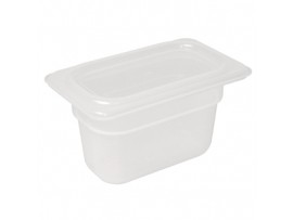 CONTAINER & LID POLYPROP VOGUE 1/9 100MM